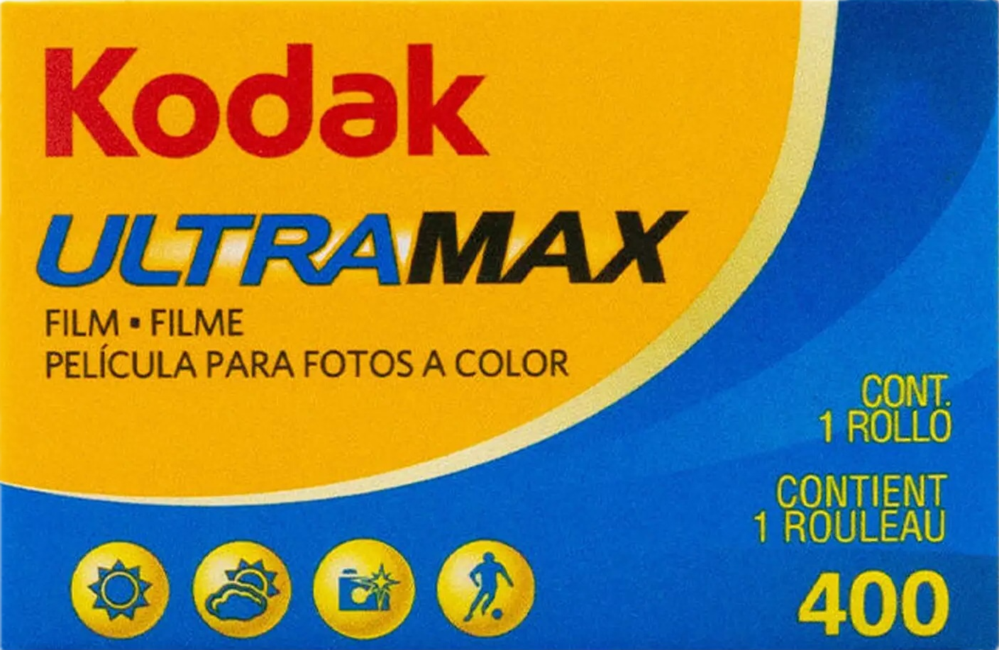 Kodak Ultramax 400 film stock icon